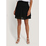 NA-KD Mini Structured Smocked Skirt Black