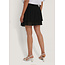 NA-KD Mini Structured Smocked Skirt Black