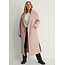 NA-KD Oversized Side Slit Coat Light Beige