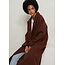 NA-KD Oversized Side Slit Coat Brown