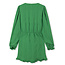 REFINED DEPARTMENT Woven Smock Dress Green