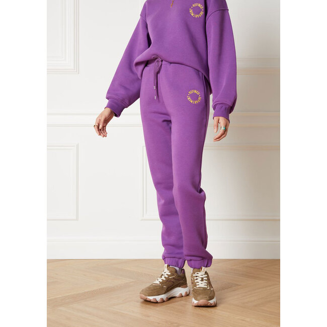 REFINED DEPARTMENT Knitted Sweat Pants Purple