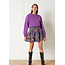 REFINED DEPARTMENT Woven Flowy Paisley Skirt
