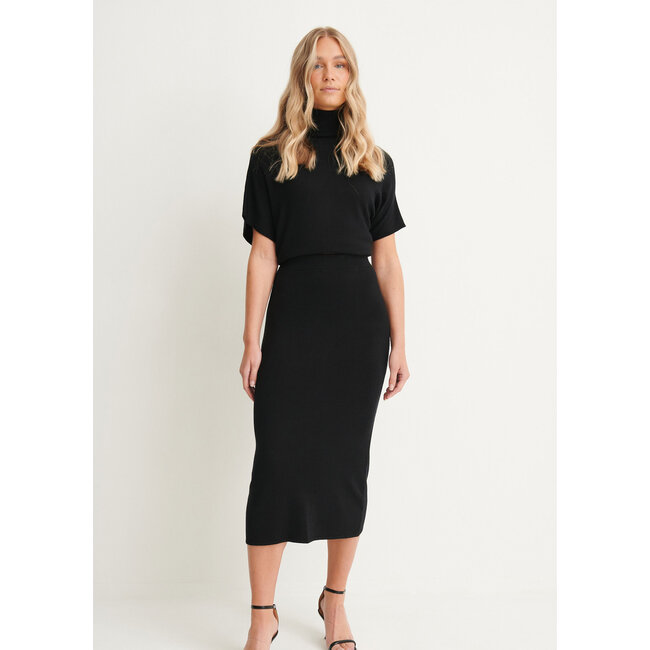 NA-KD Knitted Midi Skirt