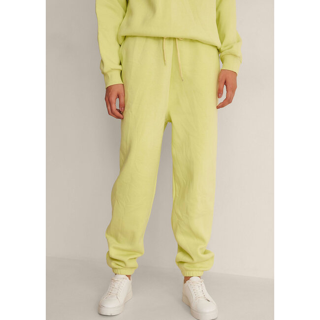 NA-KD Organic Comfy Sweatpants Lime