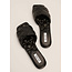 NA-KD Quilted Slippers Black