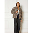 REFINED DEPARTMENT Quilted Leopard Bomber Jacket Jay