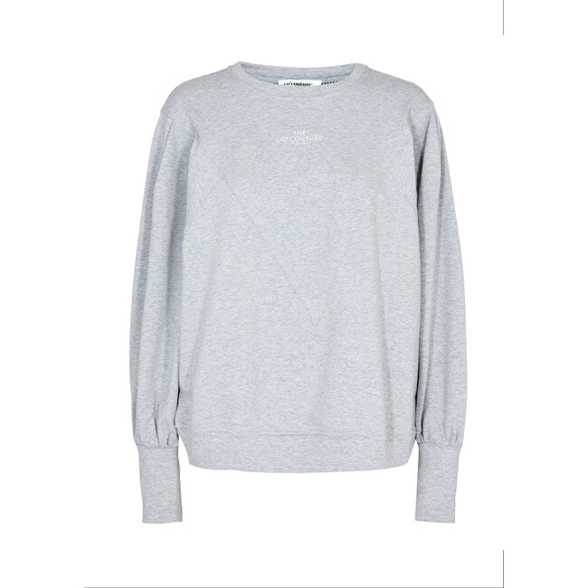 CO'COUTURE Coco Triangle Sweat Light Grey