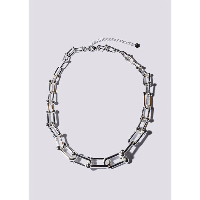 FAVV Anna Large Necklace Silver