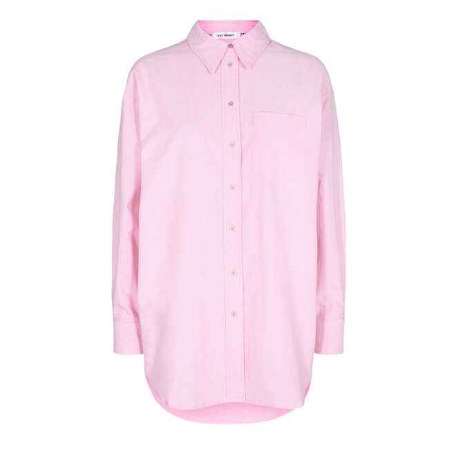 CO'COUTURE Chambray Oversize Shirt Candyfloss