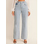 NA-KD Highwaist Wide Leg Denim Jeans