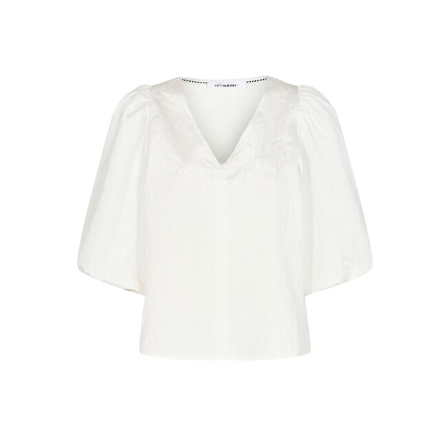 CO'COUTURE Issey Blouse Off White