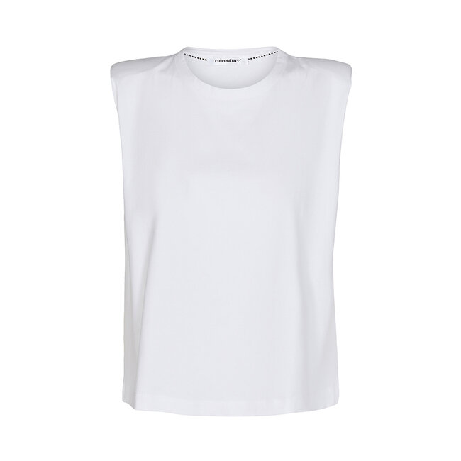 CO'COUTURE Eduarda Tee White