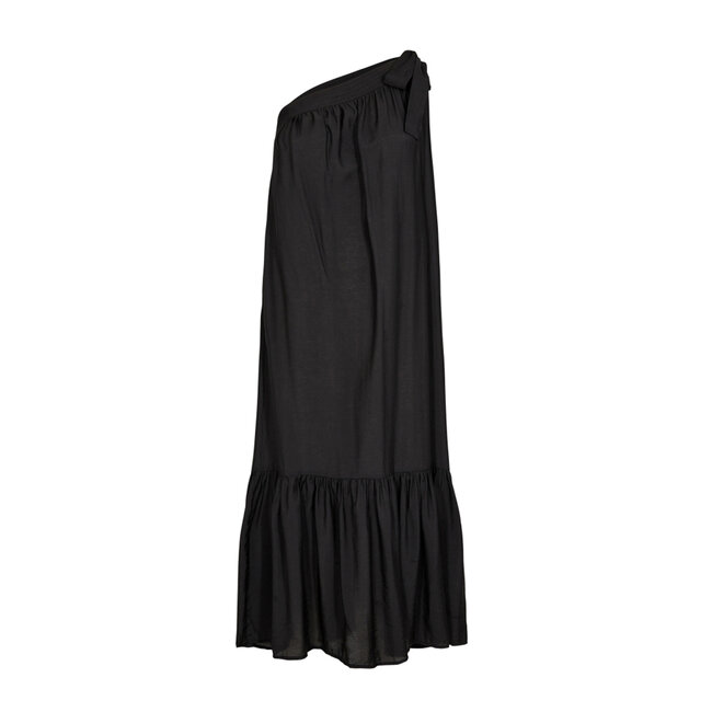 CO'COUTURE Callum Asym Dress Black