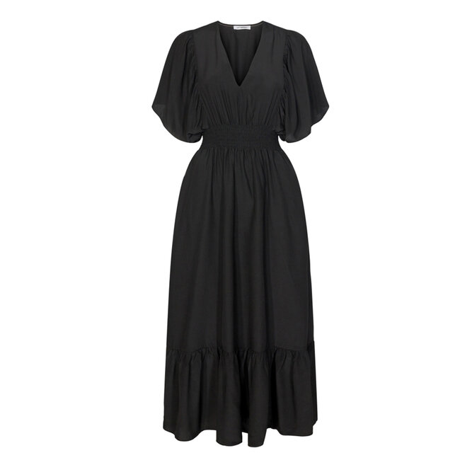 CO'COUTURE Samia Sun Smock Dress Black