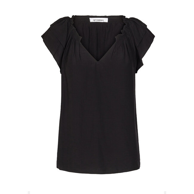 CO'COUTURE Sunrise Top Black