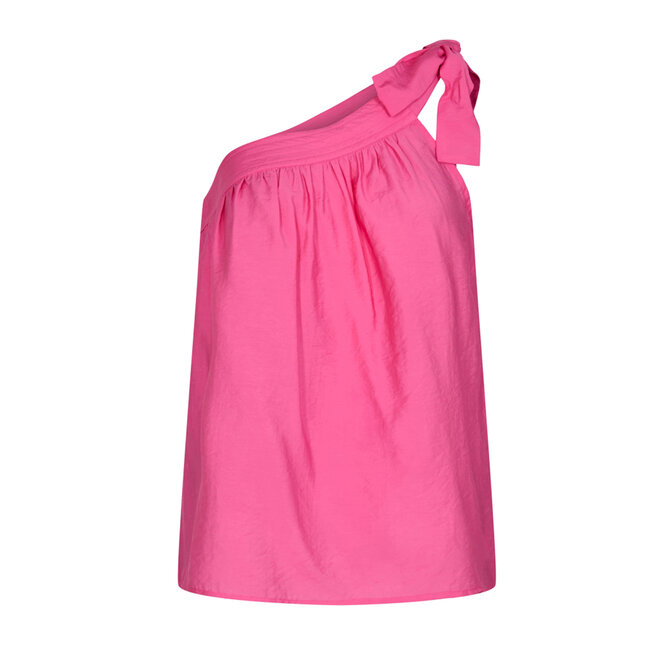 CO'COUTURE Callum Asym Top Pink