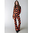 COLOURFUL REBEL Neyo Flower Peached Turtleneck Top | Mandarin Orange