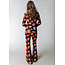COLOURFUL REBEL Neyo Flower Peached Turtleneck Top | Mandarin Orange