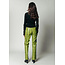 COLOURFUL REBEL Russy Snake Pants | Neon lime