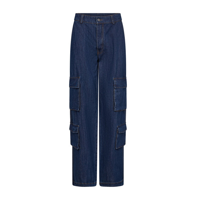 FAVV Delina Pocket Long Denim Pant