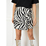 REFINED DEPARTMENT Overlay Skirt Zebra