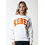 COLOURFUL REBEL Rebel Patch Dropped Shoulder Sweat Off White