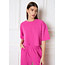 REFINED DEPARTMENT Cropped Shirt Clara Fuchsia