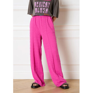 REFINED DEPARTMENT Structured Pants Rita Fuchsia