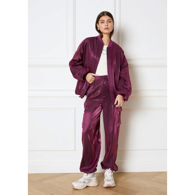 REFINED DEPARTMENT Shiny Cargo Pants Demy