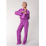 COLOURFUL REBEL Melody Stripes Straight Pants | Purple