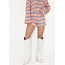 REFINED DEPARTMENT Striped Knit Shorts Miel
