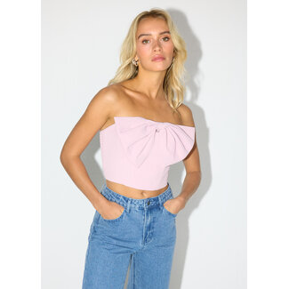 REFINED DEPARTMENT Woven Top Gina Soft Pink