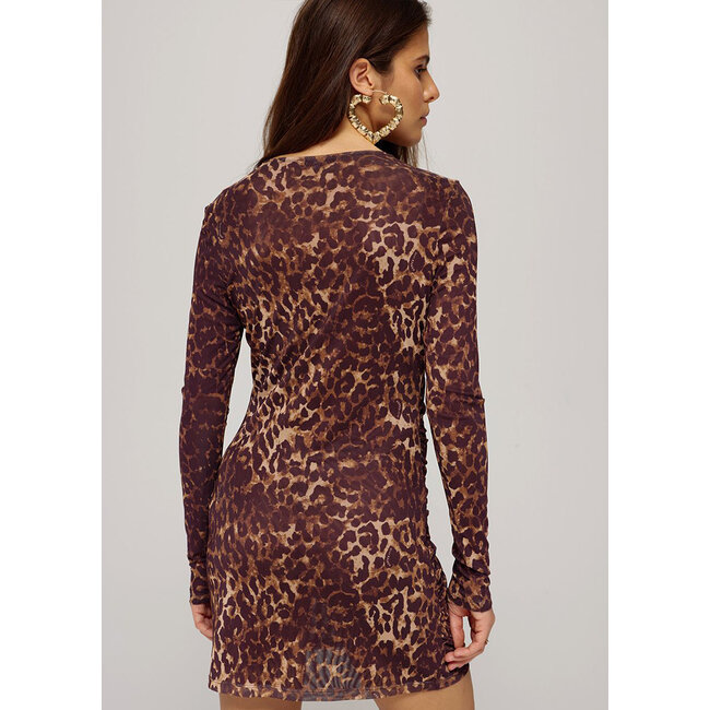 HARPER & YVE Joy Lexie Leopard Dress