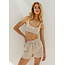THE LOLA CLUB Lena Short Taupe