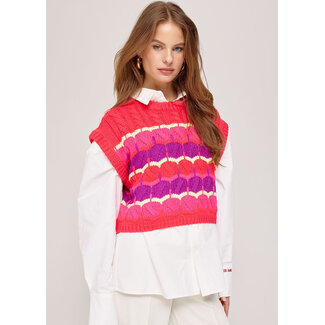 HARPER & YVE Spencer Nonna Multi Spicy Red