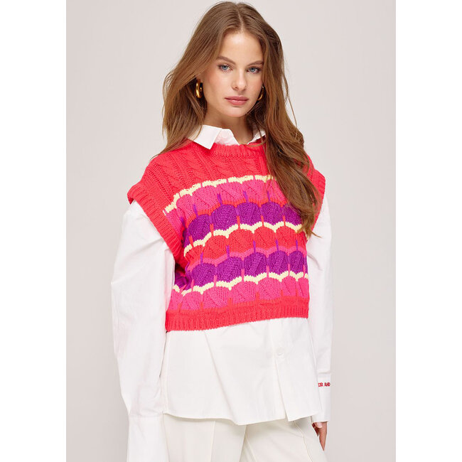 HARPER & YVE Spencer Nonna Multi Spicy Red