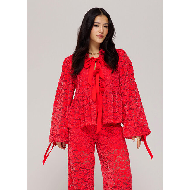 HARPER & YVE Maral Blouse Spicy Red