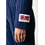 COLOURFUL REBEL Winoah Pinstripe Cropped Blazer Drank Blue