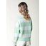 COLOURFUL REBEL Olivia Stripe Crewneck Knitted Sweater