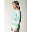 COLOURFUL REBEL Olivia Stripe Crewneck Knitted Sweater