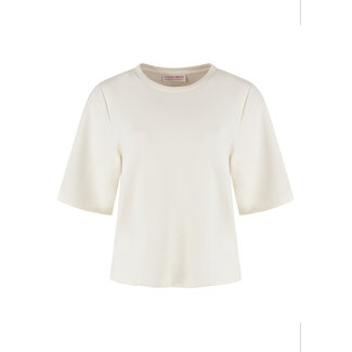 STUDIO AMAYA Lilly Tee Off White