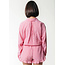 COLOURFUL REBEL Sensa Striped Ruffle Short Poppy Red