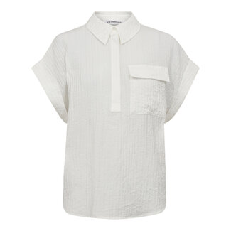 CO'COUTURE Alisa Top Off White