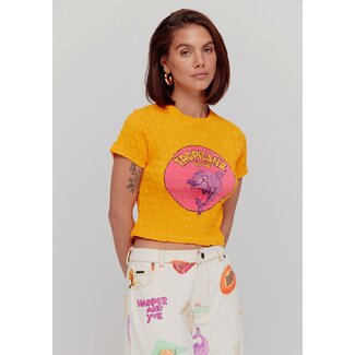 HARPER & YVE Dolphin Fruity Orange Shirt