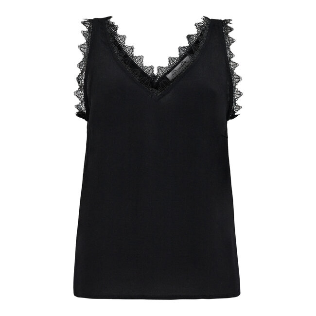 CO'COUTURE Perin Lace Singlet Black