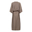 CO'COUTURE Hera Knot Dress Walnut