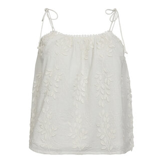 CO'COUTURE Nessa Singlet Off White