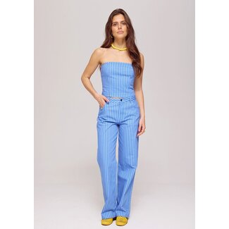 HARPER & YVE Yve Jeans Blue Stripe