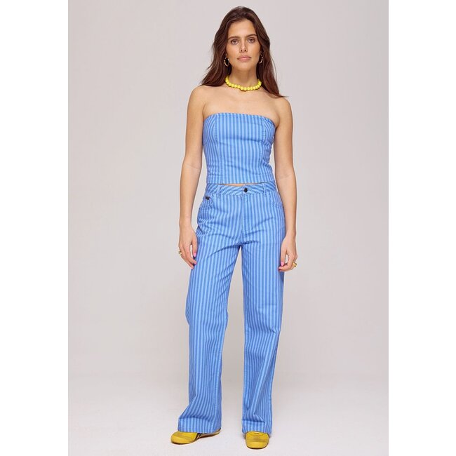 HARPER & YVE Yve Jeans Blue Stripe